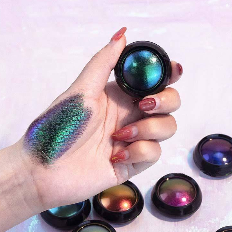 9 رنگ آرایش سایه چشم تک سایه سایه چشم با رنگدانه بالا