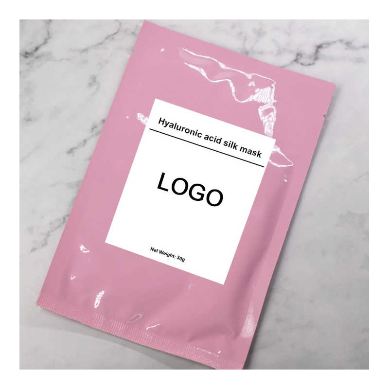 ماسک صورت ابریشم 35 گرمی مرطوب کننده ارگانیک اسید هیالورونیک