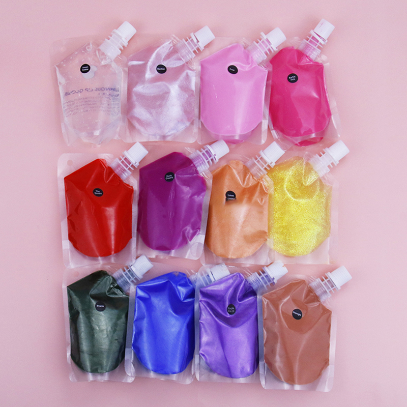 بسته بندی کیسه ای براق کننده لب براق کننده عمده لب براق لب فروشنده