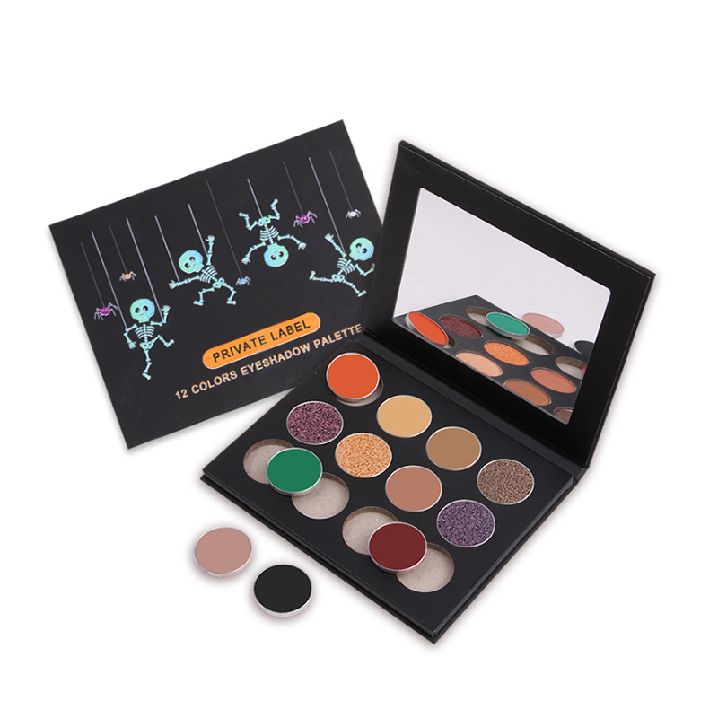Paette Cosmetics Highly Pigmented Makeup Diy 12 Colors Cruelty Free Eyesadow Palette