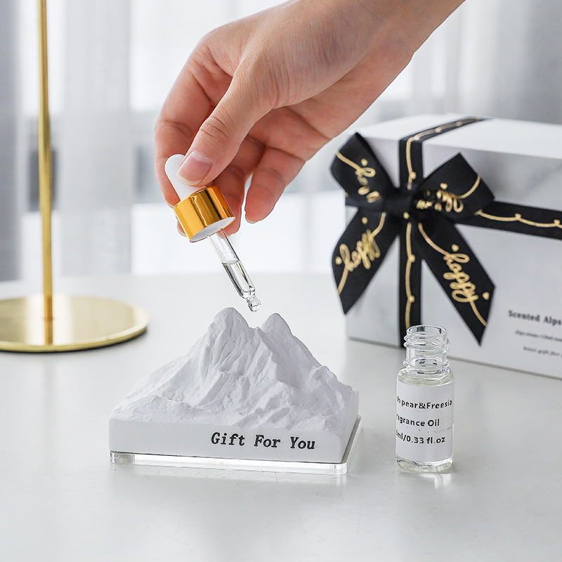 آویز سنگ پخش کننده کولر گازی جامد گچی آروماتراپی دوستدار محیط زیست دکوراسیون داخلی خودرو عطر خروجی هوای عروسی