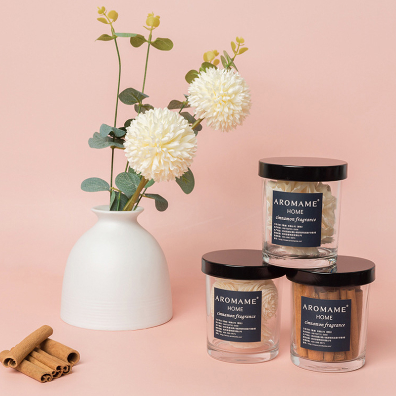 پخش کننده بوی عطر قلع جار کریستال سنگ خشک گل دارچین پخش کننده خوشبو کننده هوا